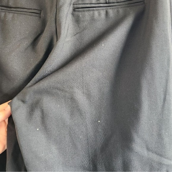 Club Monaco Black Wide Leg Trouser - Picture 4 of 7